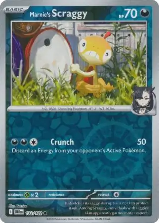 Marnie's Scraggy, catalogue front