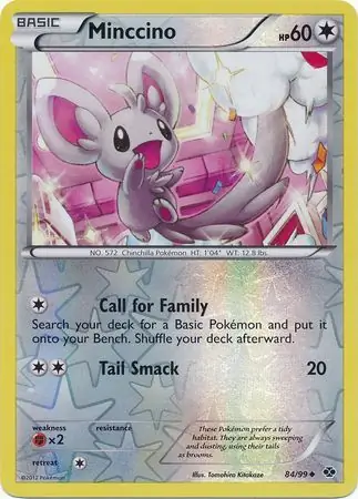 Minccino, catalogue front