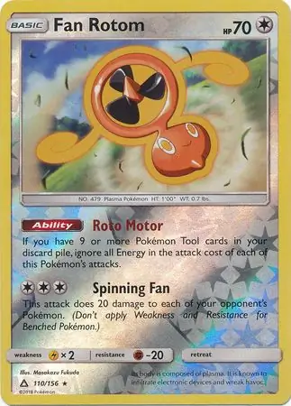 Fan Rotom, catalogue front