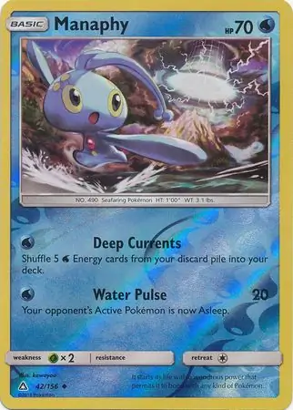 Manaphy, catalogue front