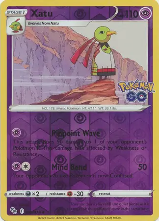 Xatu, catalogue front