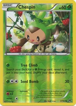 Chespin, catalogue front