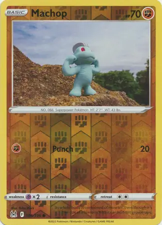 Machop, catalogue front