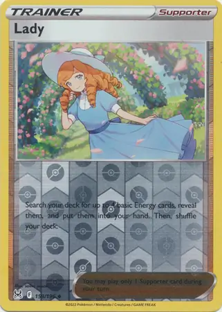 Lady, catalogue front