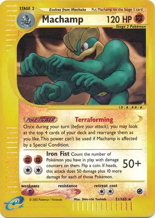 Machamp, catalogue front