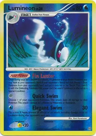 Lumineon, catalogue front