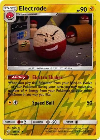 Electrode, catalogue front