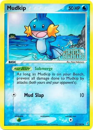 Mudkip, catalogue front