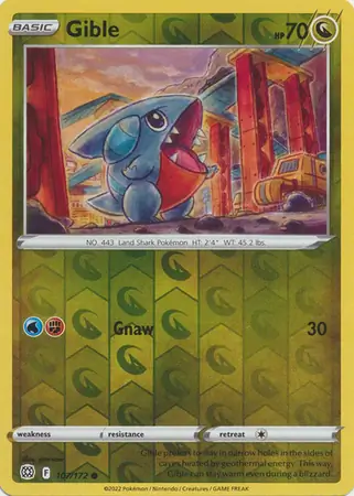 Gible, catalogue front