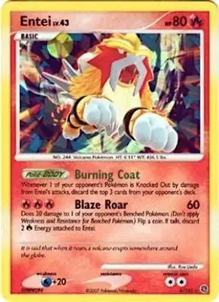 Entei, catalogue front