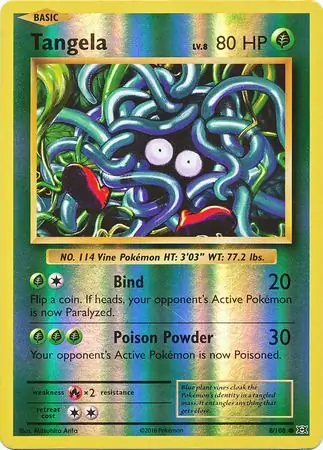 Tangela, catalogue front