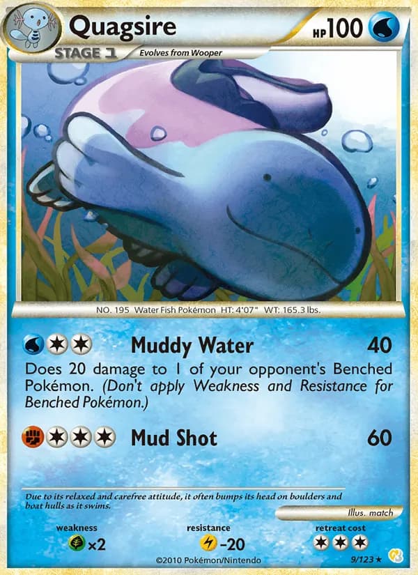 Quagsire, catalogue front