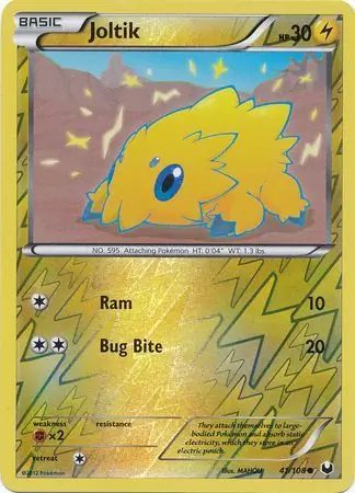 Joltik, catalogue front