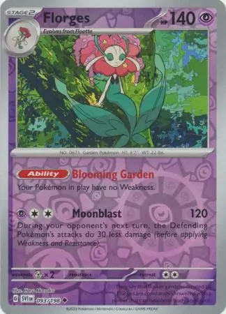 Florges, catalogue front