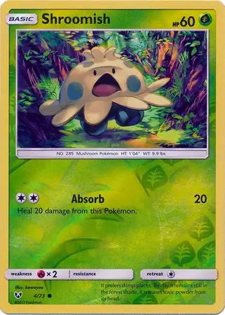 Shroomish, catalogue front