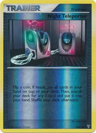 Night Teleporter, catalogue front