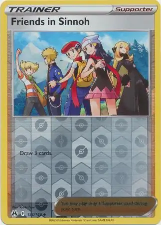 Friends in Sinnoh, catalogue front