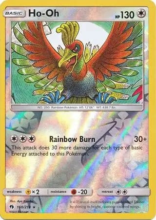 Ho-Oh, catalogue front