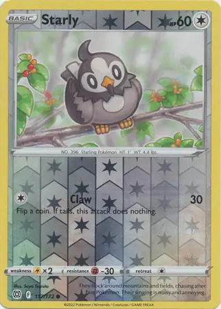 Starly, catalogue front