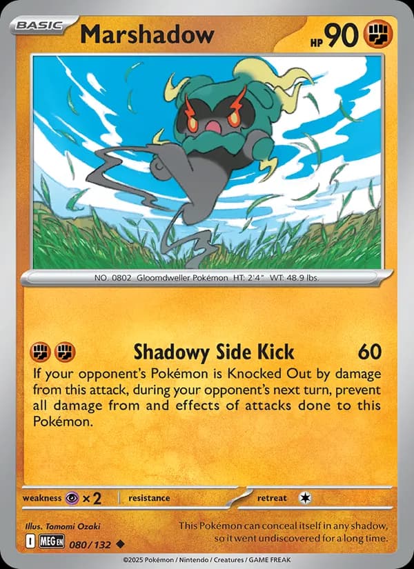 Marshadow, catalogue front
