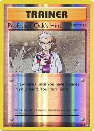 Professor Oak's Hint, catalogue front