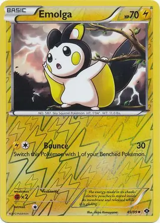 Emolga, catalogue front