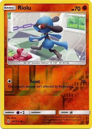 Riolu, catalogue front