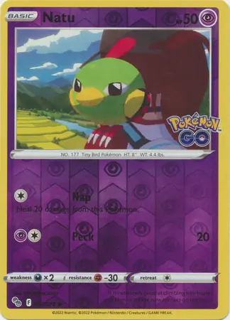 Natu, catalogue front