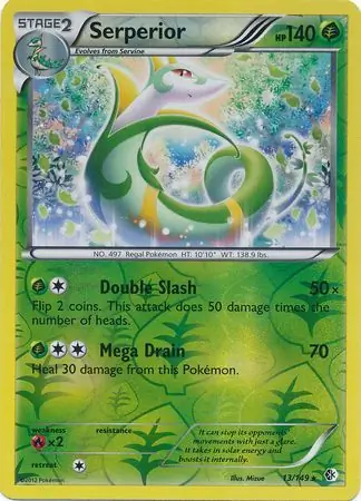 Serperior, catalogue front