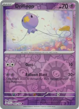 Drifloon, catalogue front