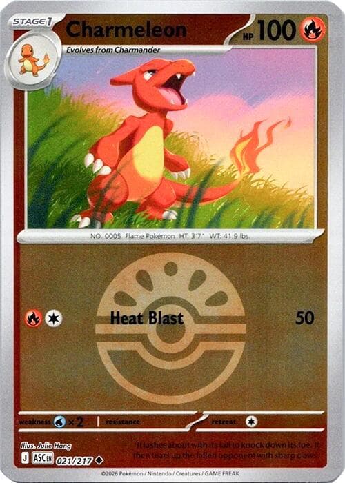 Charmeleon, catalogue front