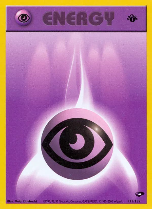 Psychic Energy, catalogue front