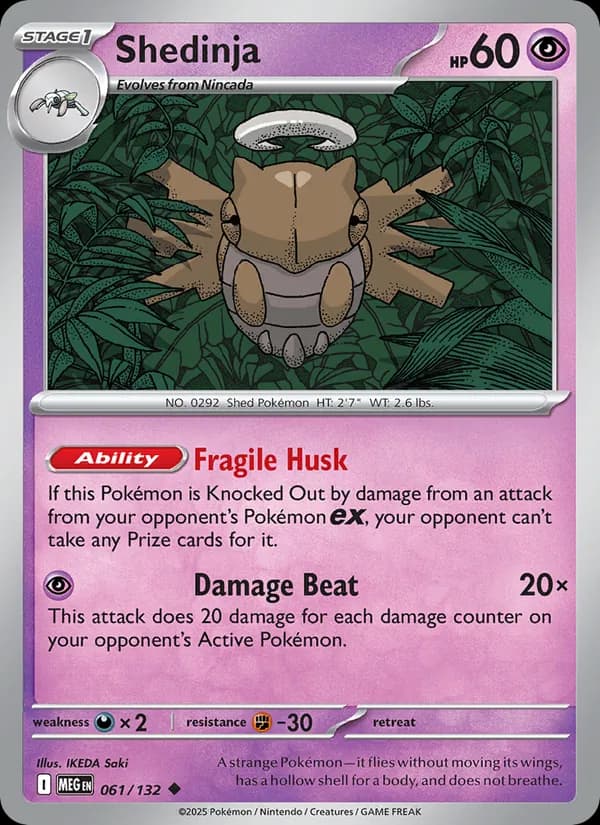 Shedinja, catalogue front