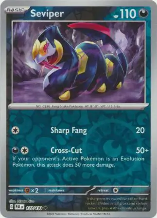 Seviper, catalogue front