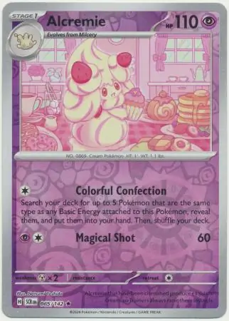 Alcremie, catalogue front