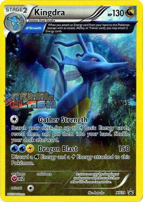 Kingdra, catalogue front