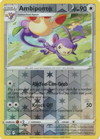 Ambipom, catalogue front