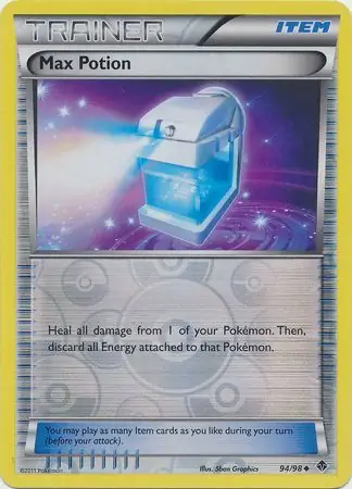 Max Potion, catalogue front