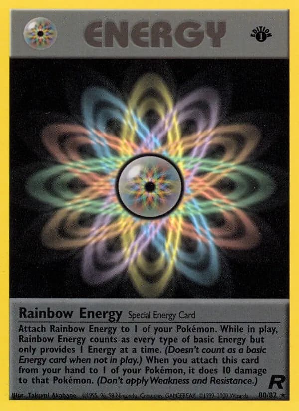 Rainbow Energy, catalogue front