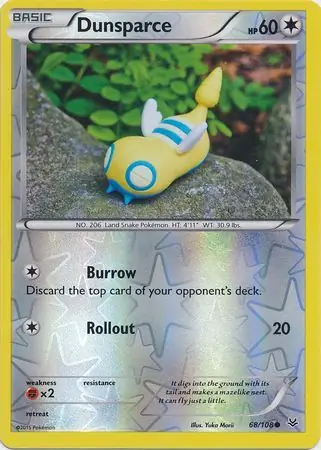 Dunsparce, catalogue front
