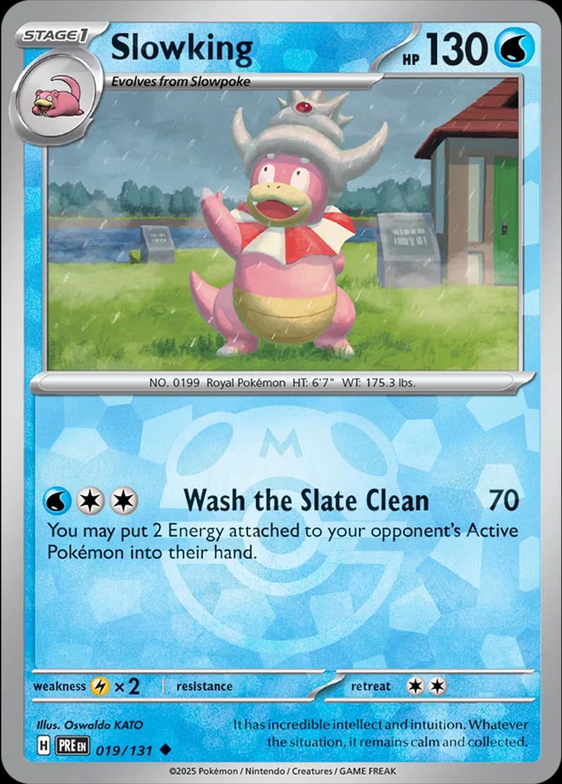 Slowking, catalogue front