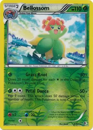 Bellossom, catalogue front