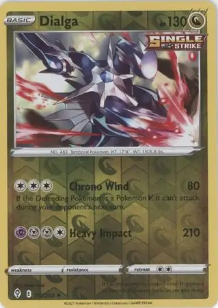 Dialga, catalogue front