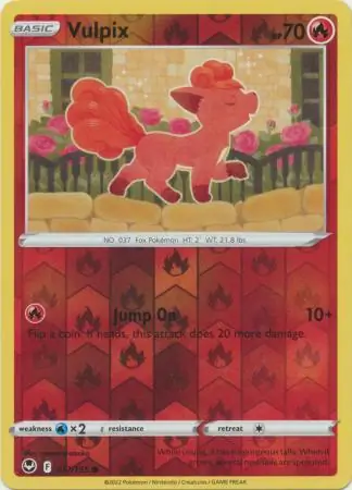 Vulpix, catalogue front