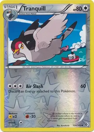 Tranquill, catalogue front