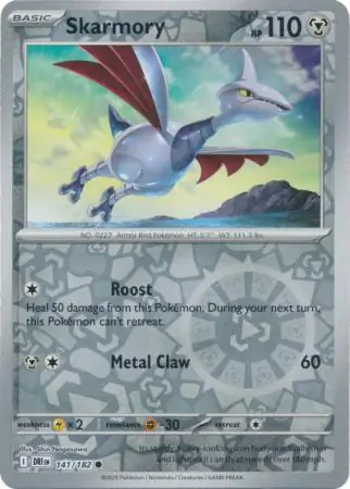 Skarmory, catalogue front