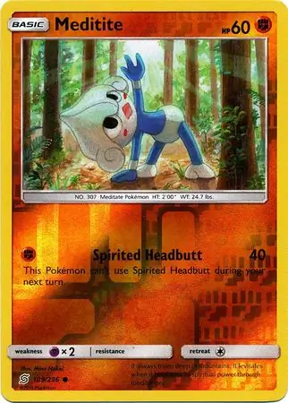 Meditite, catalogue front