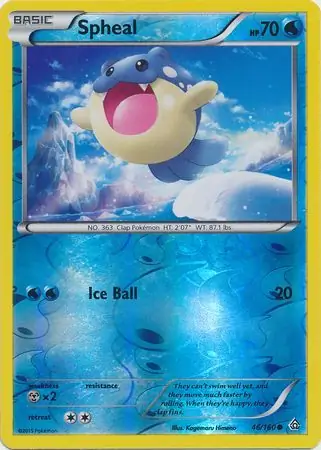 Spheal, catalogue front