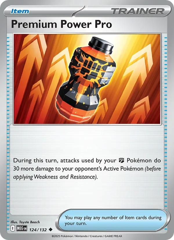 Premium Power Pro, catalogue front
