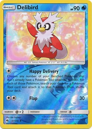Delibird, catalogue front
